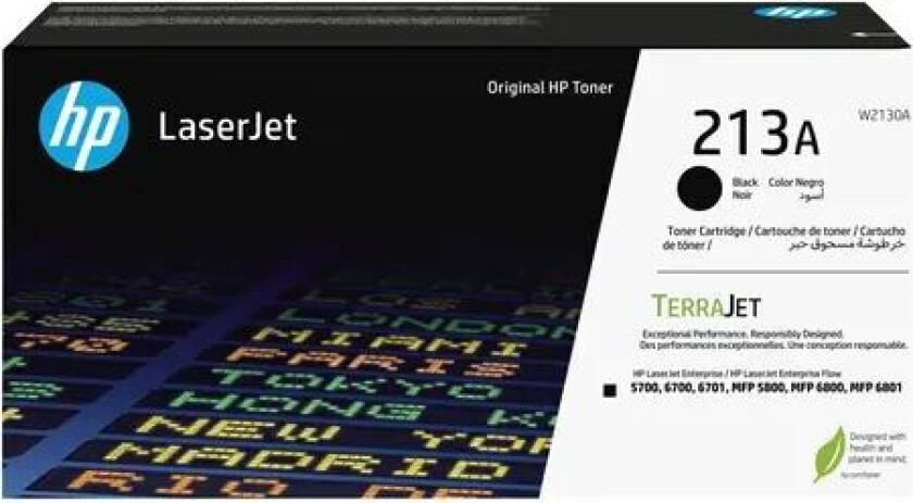 Hp Toner Black 213a 3.5k - Color Laserjet Enterprise 5800