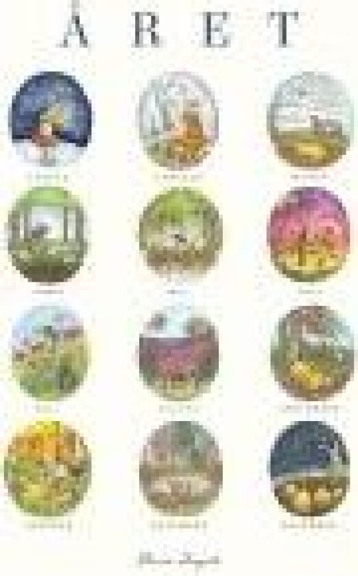 Året – Plakat med alle måneder Elvira Fragola