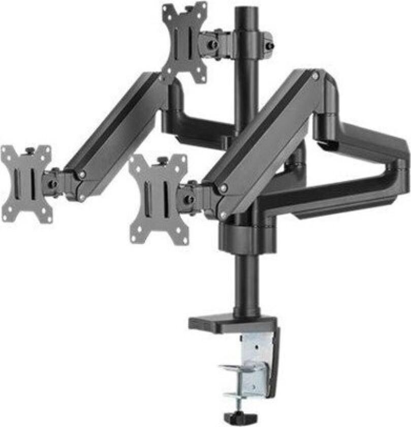 Bilde av Office triple hydraulisk monitor-arm 17"-27"