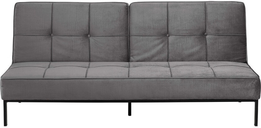 Per sovesofa mørk grå.