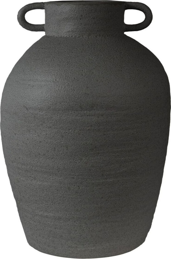 Long vase 38 cm Black