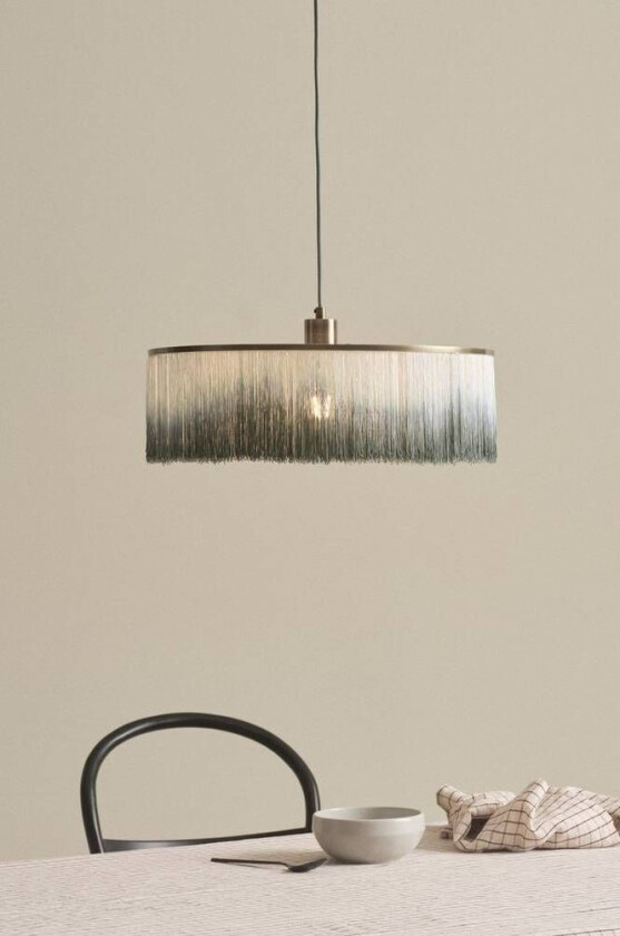 REGENCY taklampe Messing/grønn