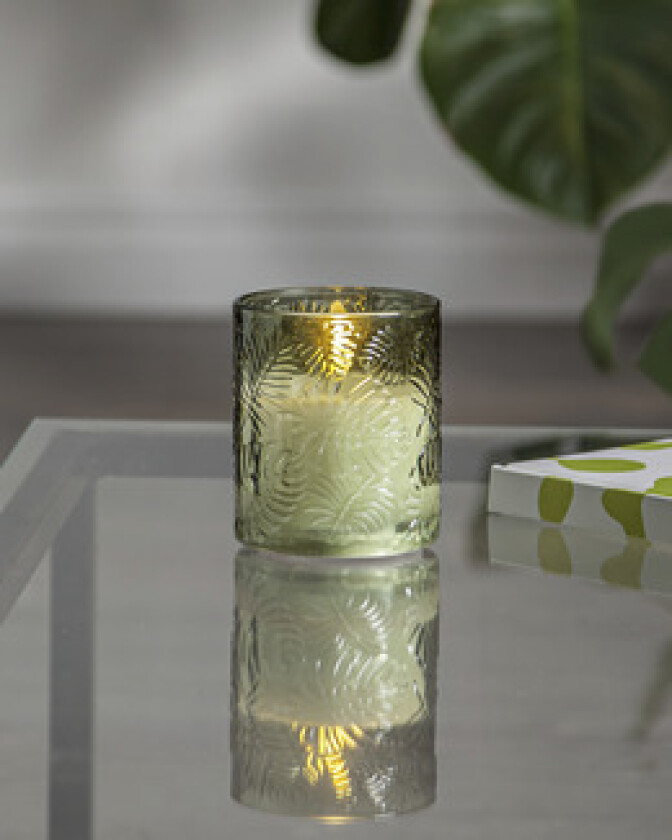 LED Kubbelys Flamme leaf