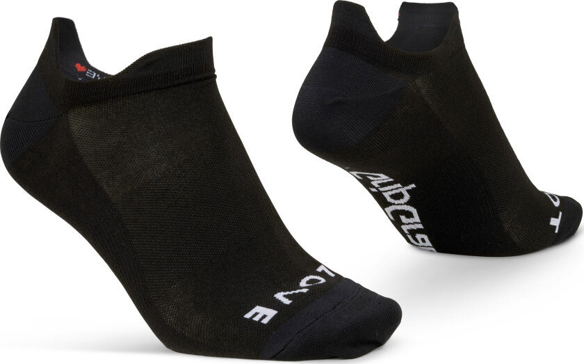Gripgrab Classic No Show Sock Black M, Black