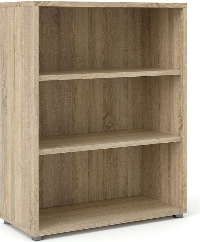 Prisme hylle 2 hyller eik struktur dekor.