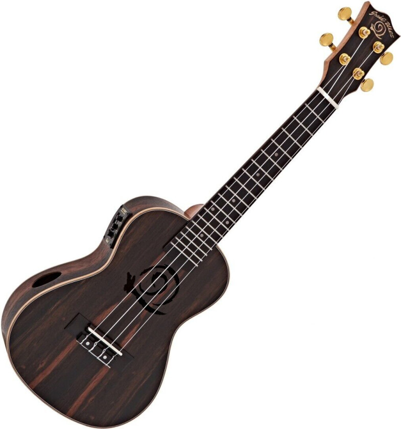UKC-E483EQ Concert Ebony Electro Acoustic Ukulele