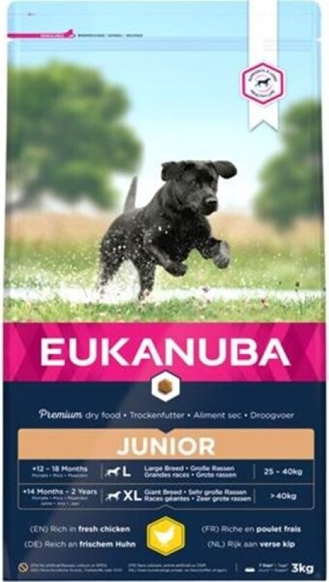 Eukanuba Dog Junior Large Breed (3 kg)