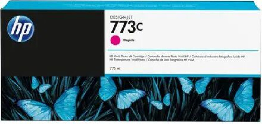 Hp Blekk Magenta 773c - Dj Z6600/z6800