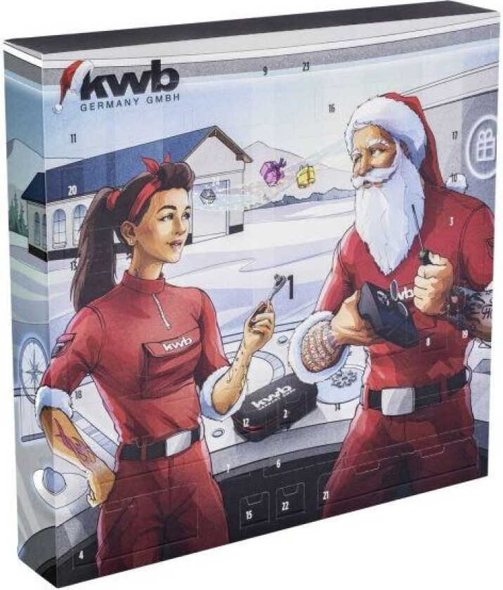 kwb 370242 41-delers verktøy adventskalender (370242)
