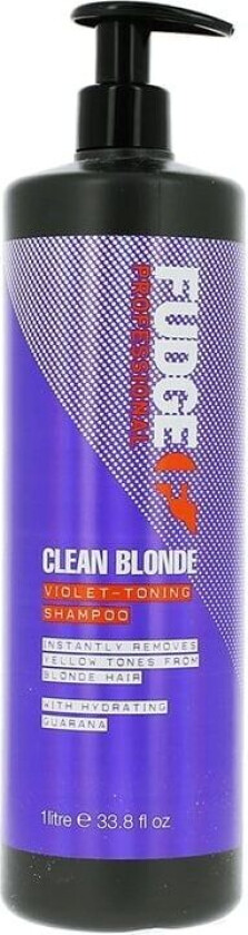 Clean Blonde Violet-Toning Shampoo 1000 ml