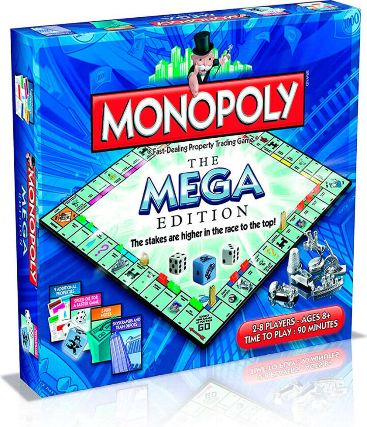 Spill Monopoly Mega Edition Eng