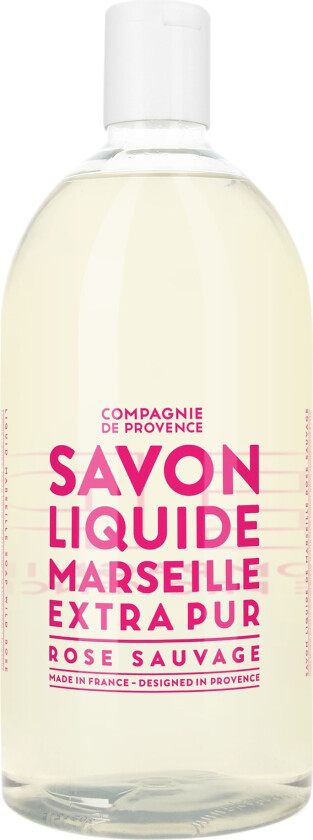 Bilde av Compagnie de Provence   Liquid Marseille Soap Refill Wild Rose 1000 ml