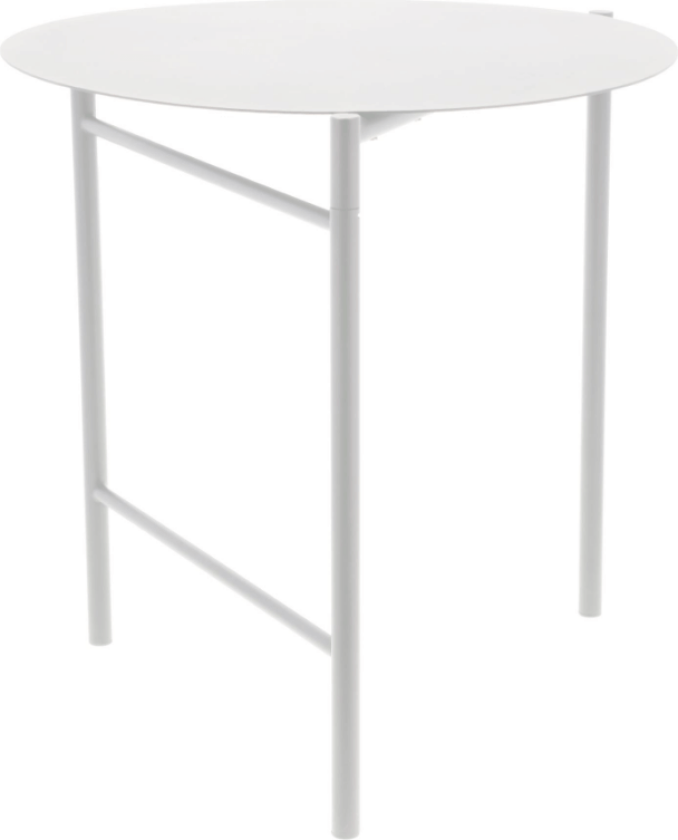 Disc bord 70x72cm grå