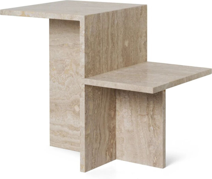 Distinct sidebord 59,5x35x50 cm Travertine