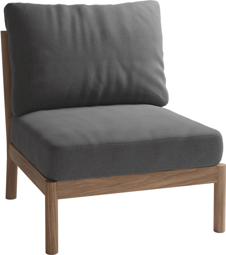 Tradition midtmodul koksgrå teak