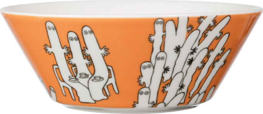 Mummiskål Hattifnattene orange