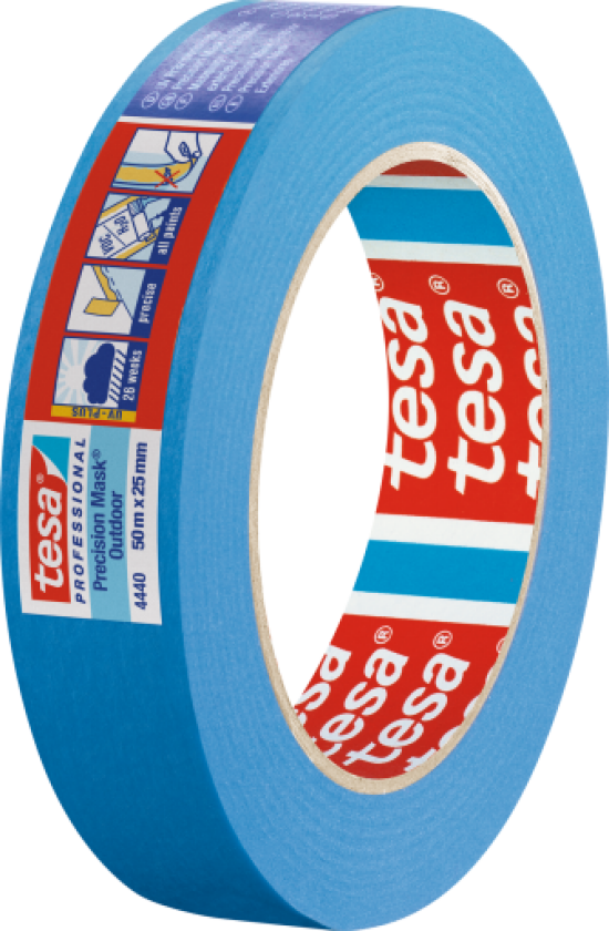 Tesa Precision Mask 4440 Tape blå, UV-bestandig 50 m x 25 mm