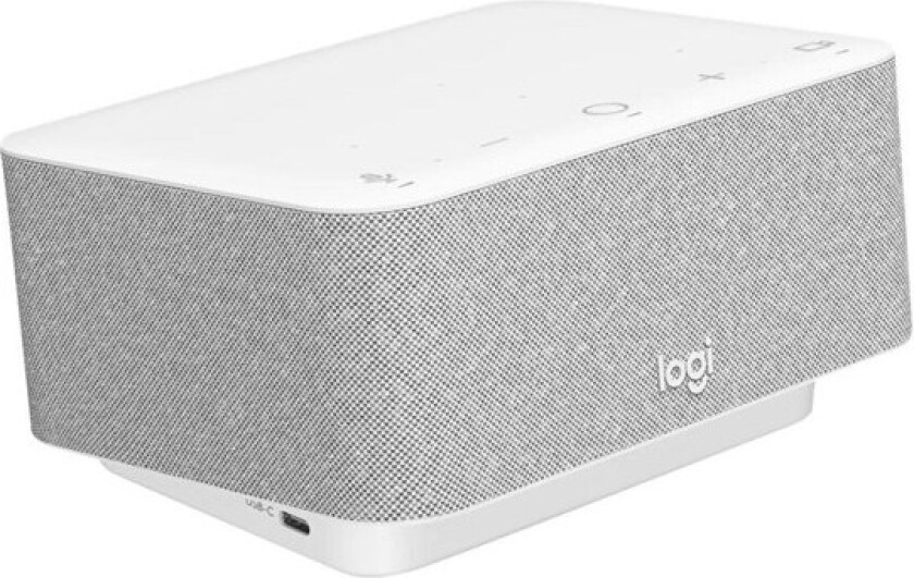 Logi Dock White Usb-c Dokkingstasjon