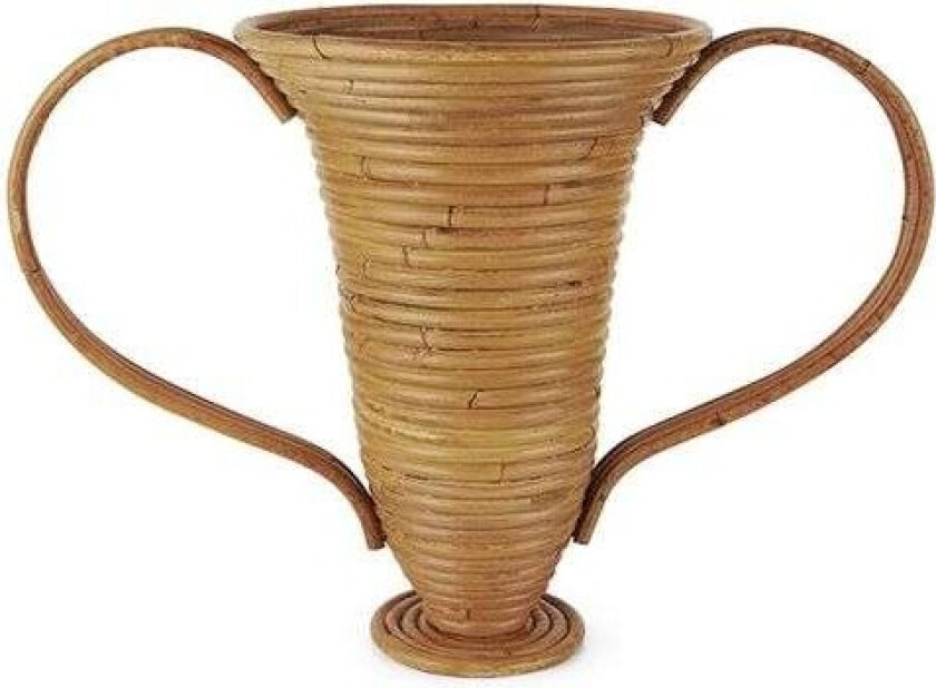 Amphora vase small Natural stained