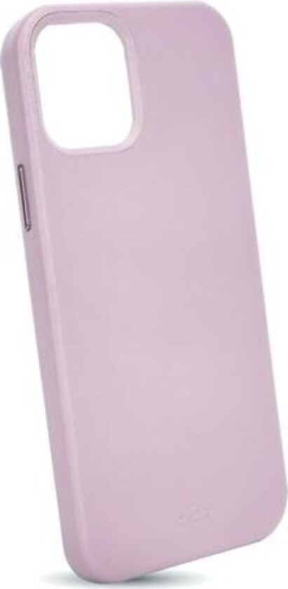 iPhone 12 / 12 Pro Deksel - Sky Leather Look - Rosa
