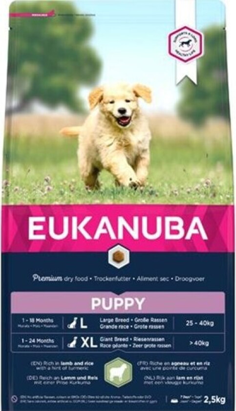 Eukanuba Puppy Large Breed Lamb & Rice (2,5 kg)