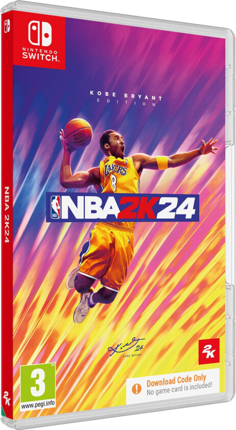 NBA 2K24 (Kobe Bryant Edition) (Code in a Box) - Nintendo Switch - Sport
