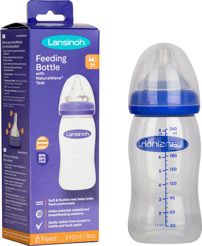 Feeding Bottle - Medium Flow 240 ml 1 stk.