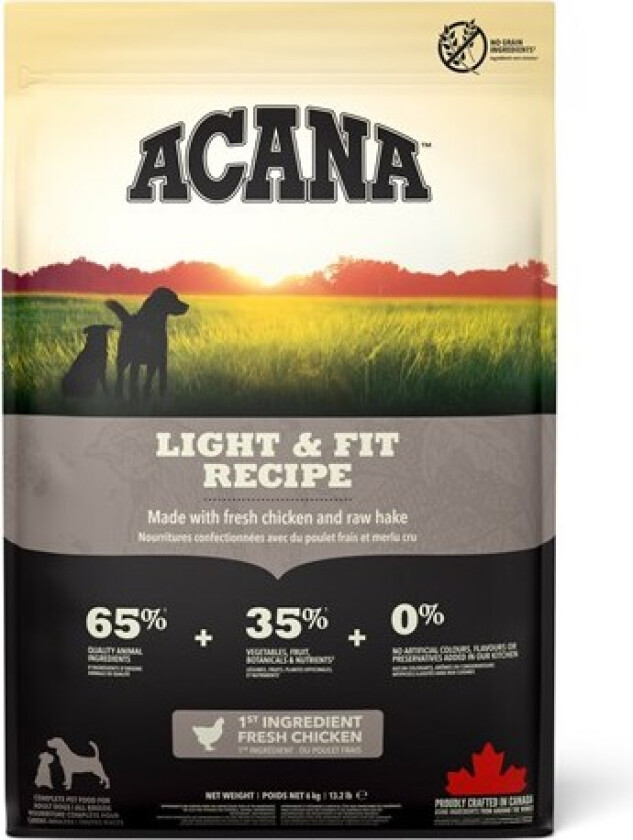 Bilde av Acana Dog Light & Fit (11,4 kg)