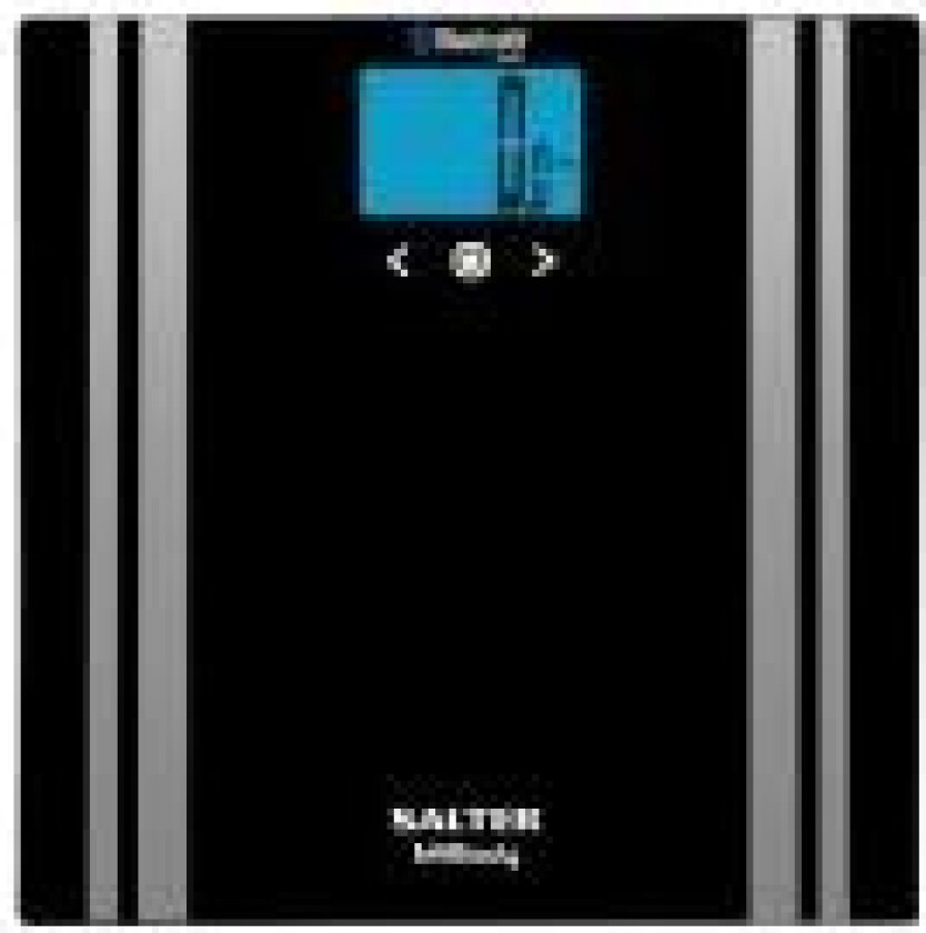 SA9159BK3R, Elektronisk personvekt, 200 kg, Sort, kg, firkant, 4 bruker(e)