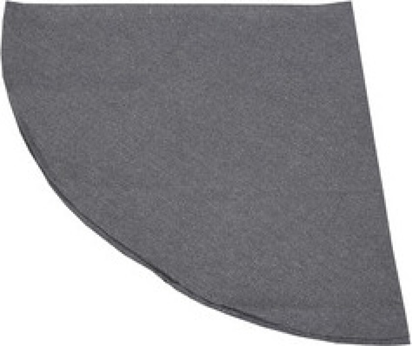Duk rund ensfarget chambray Hedvig