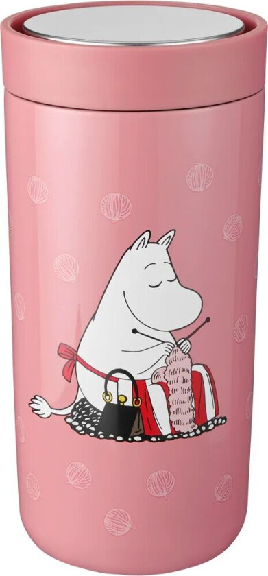 To Go Click Mummi-termoskopp 0,4 l Moomin knitting