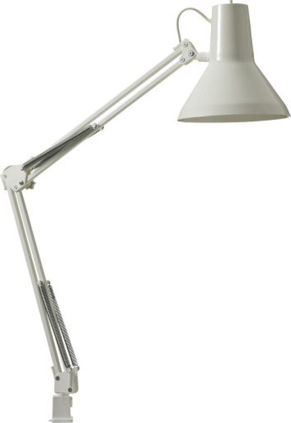 Jensen arkitektlampe, hvit