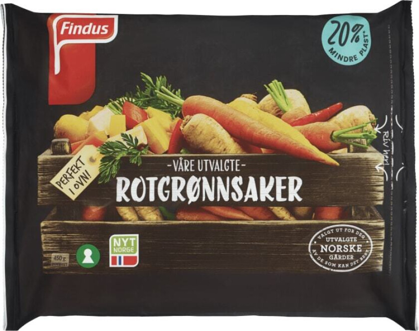 Findus Våre Utvalgte Rotgrønnsaker 450g