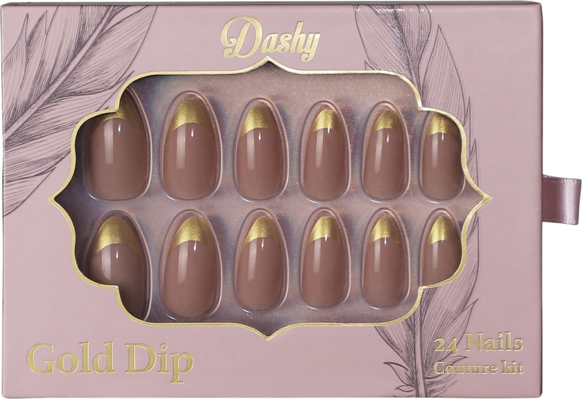 Nails Gold Dip 24 stk.