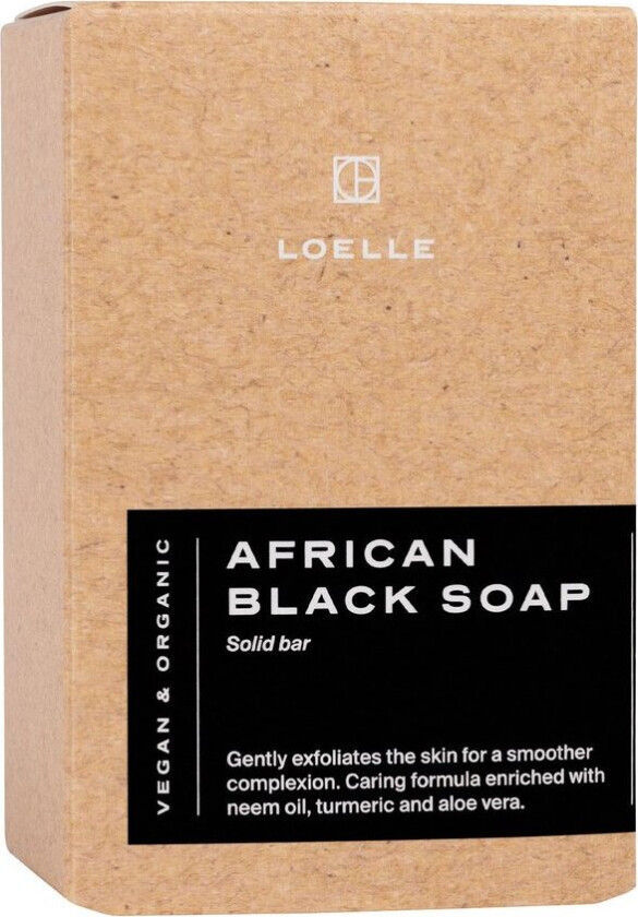 African Black Soap, 150 g Bad- & Dusjkrem