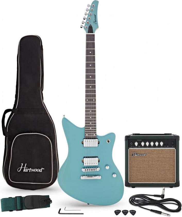 Charger Origin Gitarpakke Lagoon Blue