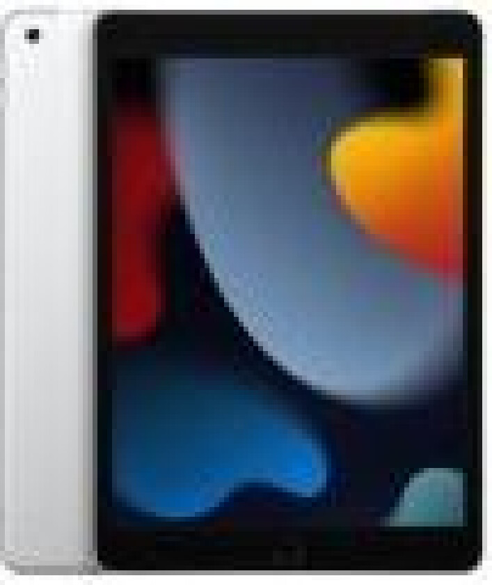 10.2-inch iPad Wi-Fi + Cellular - 9. generasjon - tablet - 64 GB - 10.2 IPS (2160 x 1620) - 3G, 4G - LTE - sølv