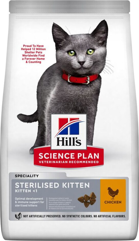 Hill's Science Plan Kitten Sterilised Chicken (10 kg)