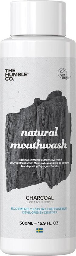 The Humble Co Humble Natural Mouthwash Charcoal 500ml