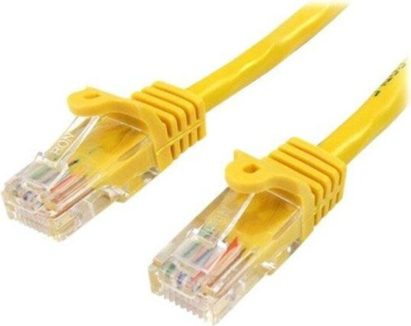 5m Yellow Cat5e / Cat 5 Snagless Ethernet Patch Cable 5 m - network cable - 5 m - yellow