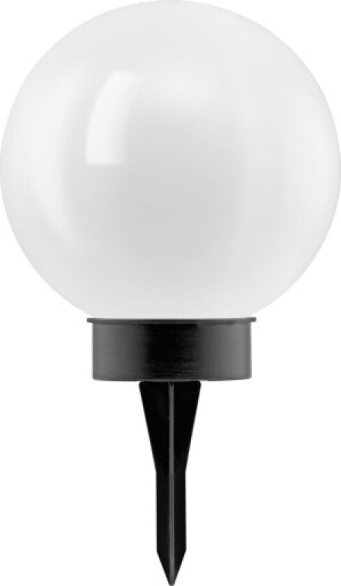 solcelle kule bedlampe, Ø20 cm