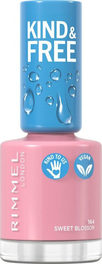 Kind & Free Clean Cosmetics Nail Polish 163 Sweet B