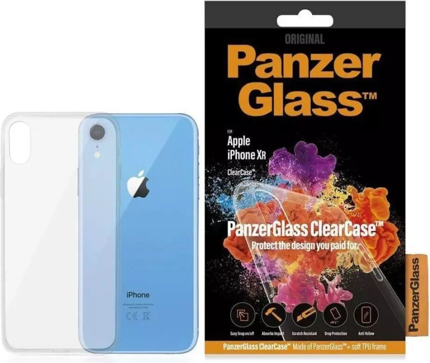 iPhone XR ClearCase Deksel - Gjennomsiktig