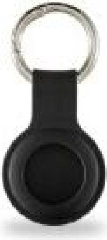 00215626, Etui, Sort, Key finder case, Silikon, Slagbestandig, Ripebestandig, Apple AirTag