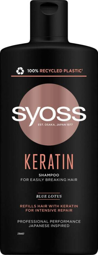 Keratin Schampo, 440 ml  Shampoo