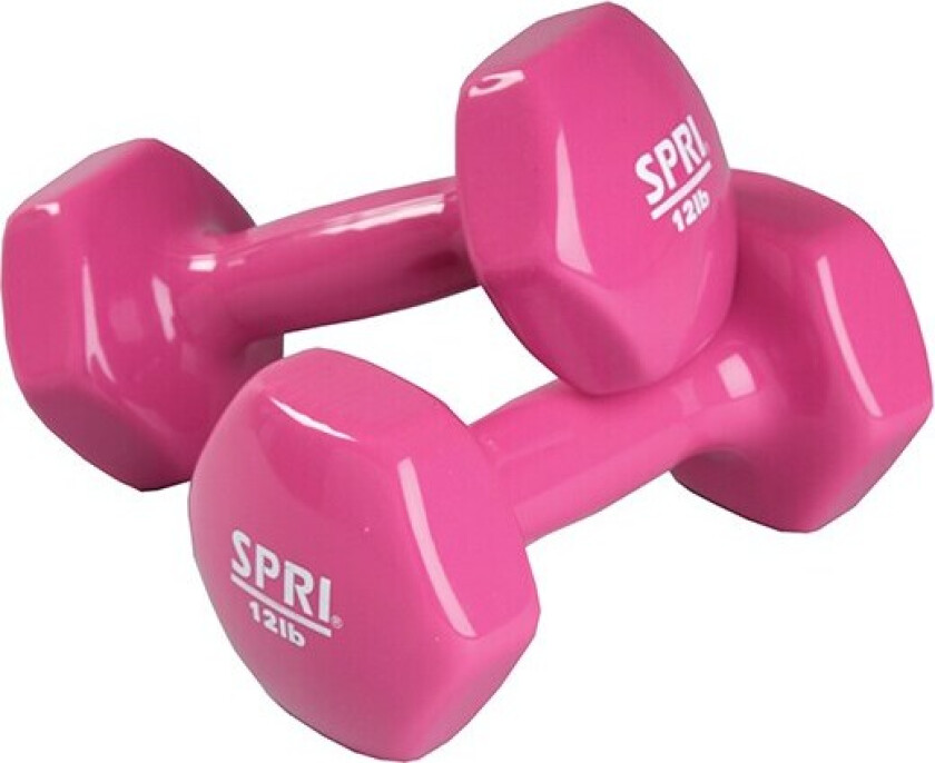 Dumbbells Vinyl, pair - 5,4 kg