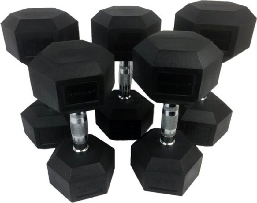Bilde av Hexagon Dumbbell Set 12-20 kg.