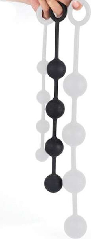 Silicone Anal Balls Quarty M 35cm Extra grova analkuler