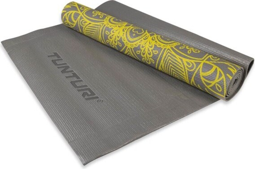 PVC Yoga Mat 4 mm Grey