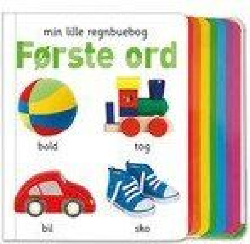 Min lille regnbuebog - Første ord